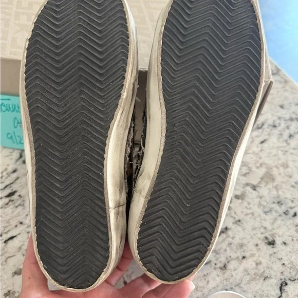 Golden Goose Leopard Print and Denim Sneakers - Picture 6 of 6